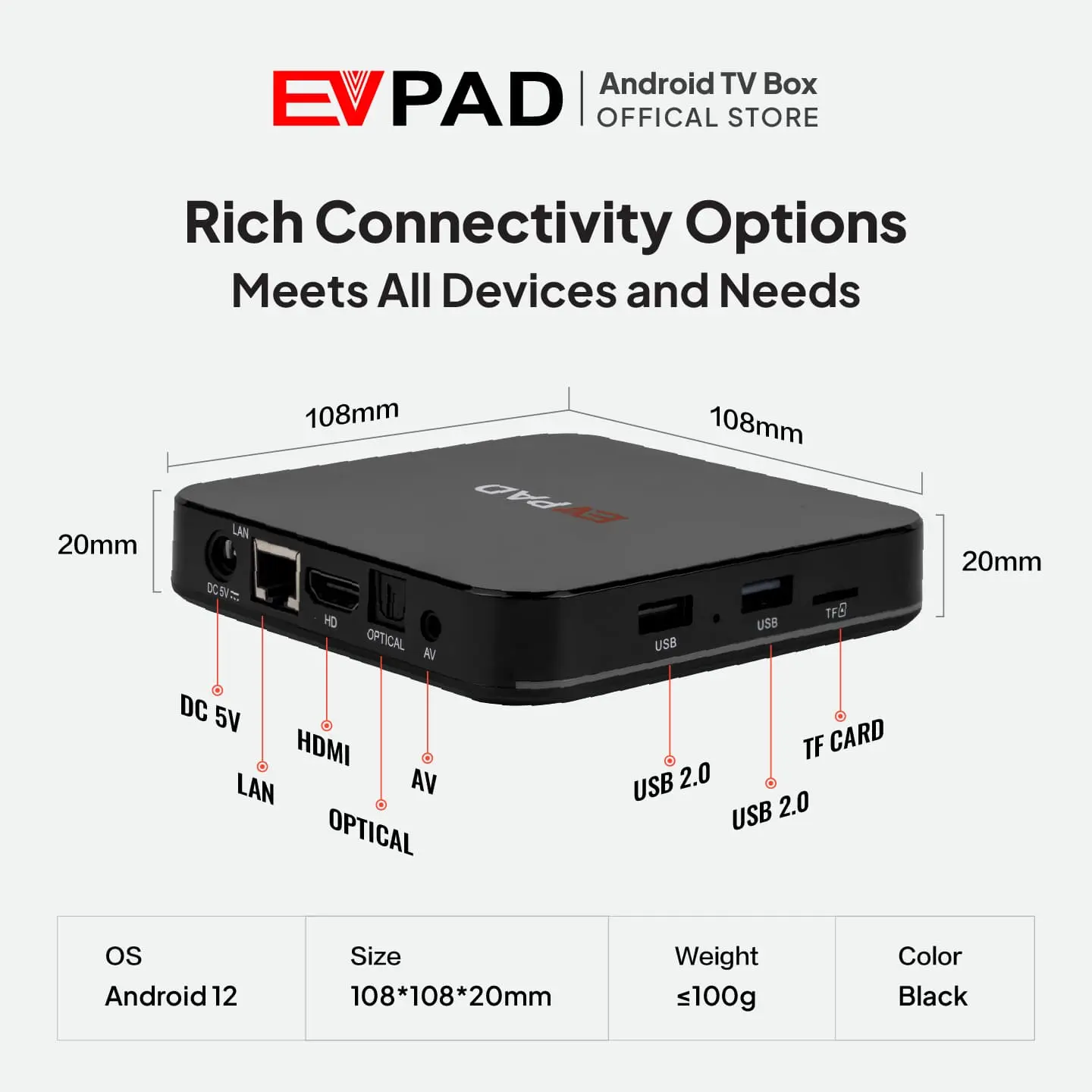 EVPAD 11S Android TV Box (International Version) EVPAD 11S Android TV Box (International Version) - Image 10
