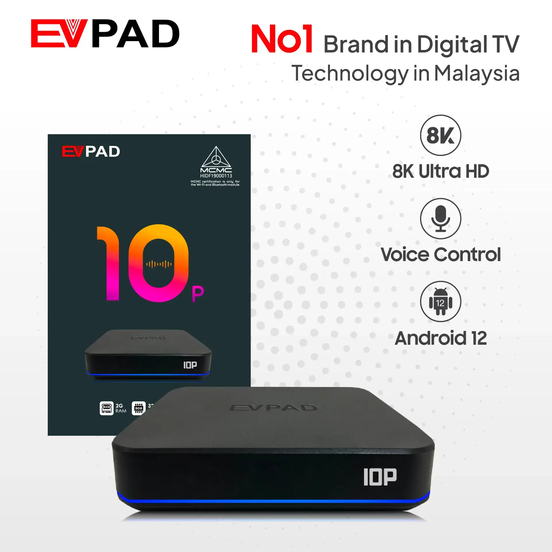 EVPAD 10P Android TV Box (Malaysia Version) EVPAD 10P Android TV Box (Malaysia Version) - Image 4