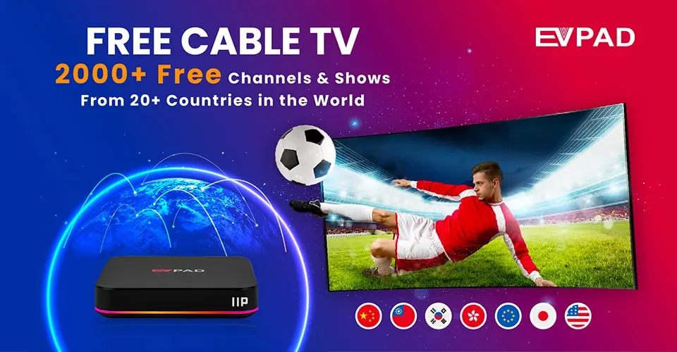EVPAD 11P Android TV Box (International Version)