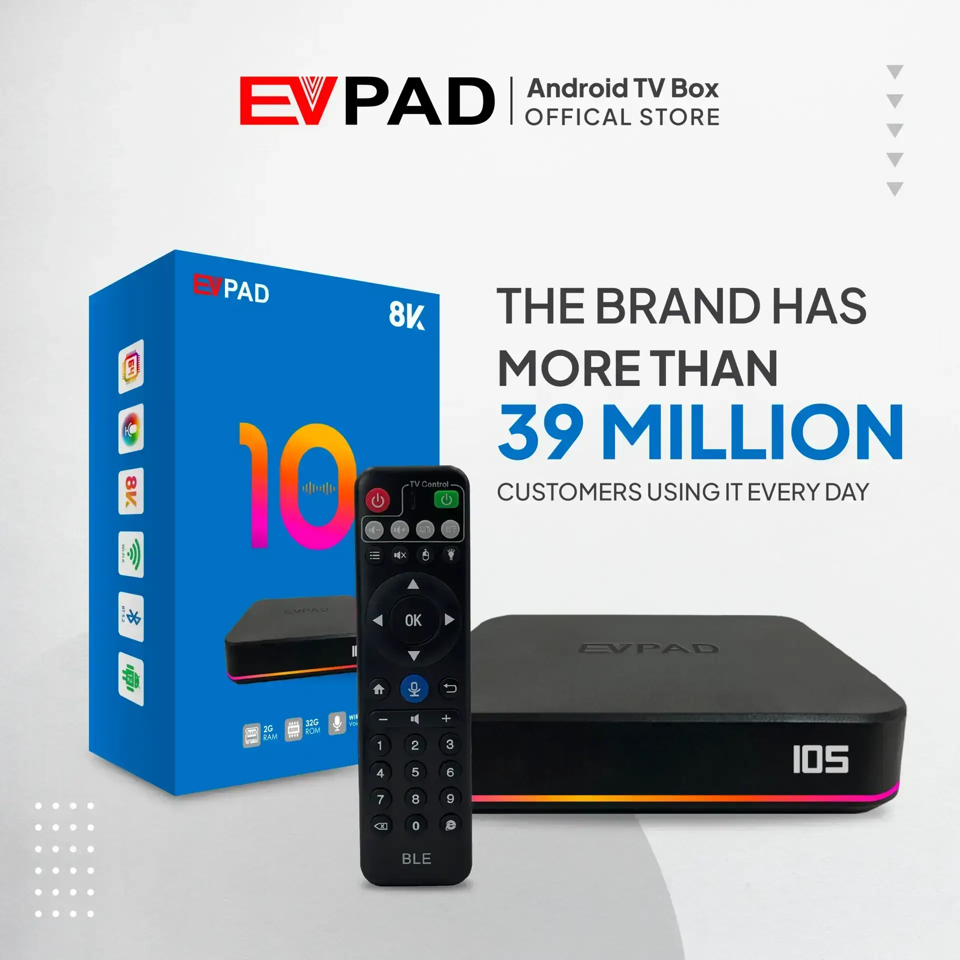 EVPAD 10S Android TV Box (International Version) EVPAD 10S Android TV Box (International Version)