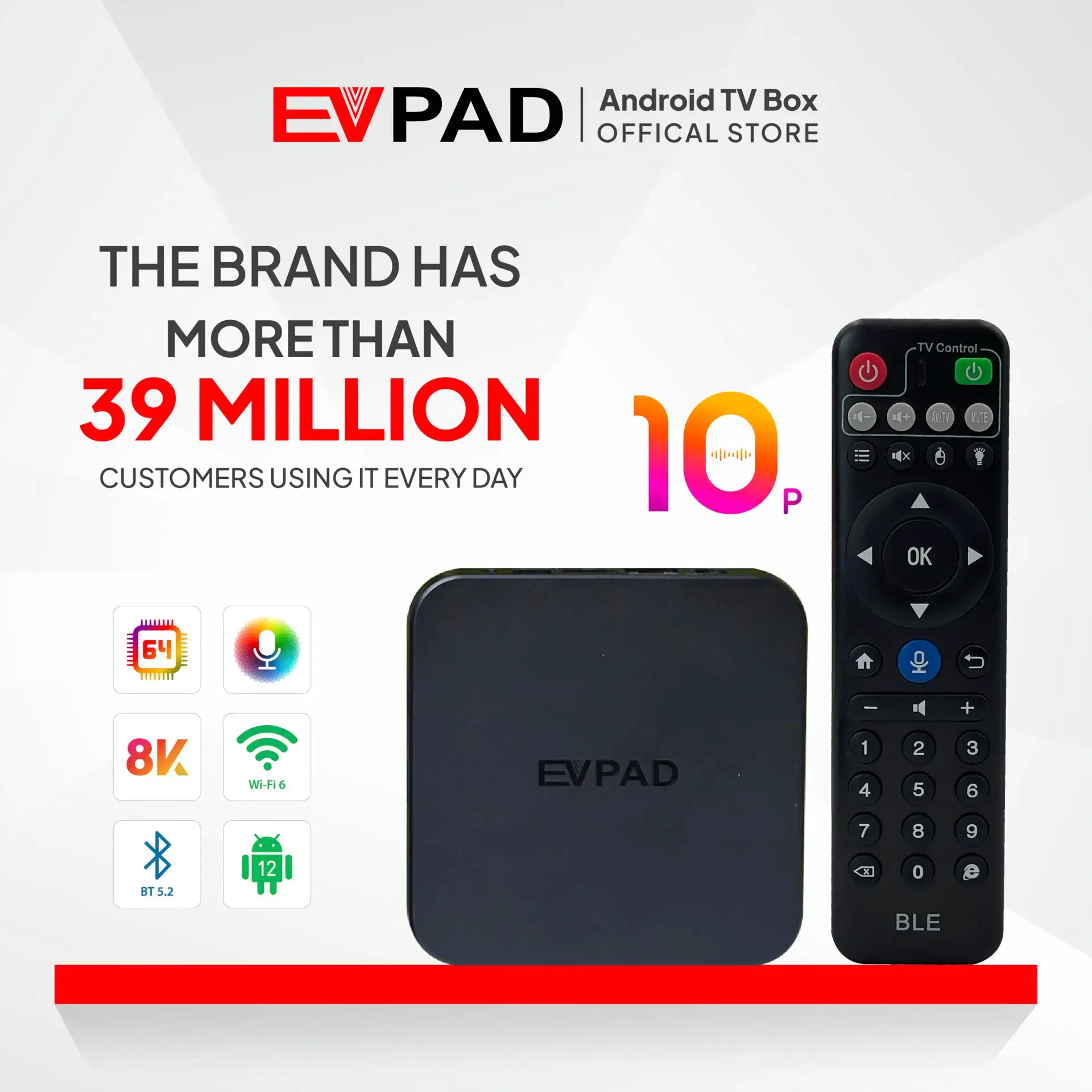 EVPAD 10P Android TVボックス(海外版) EVPAD 10P Android TVボックス(海外版) - 画像 (4)