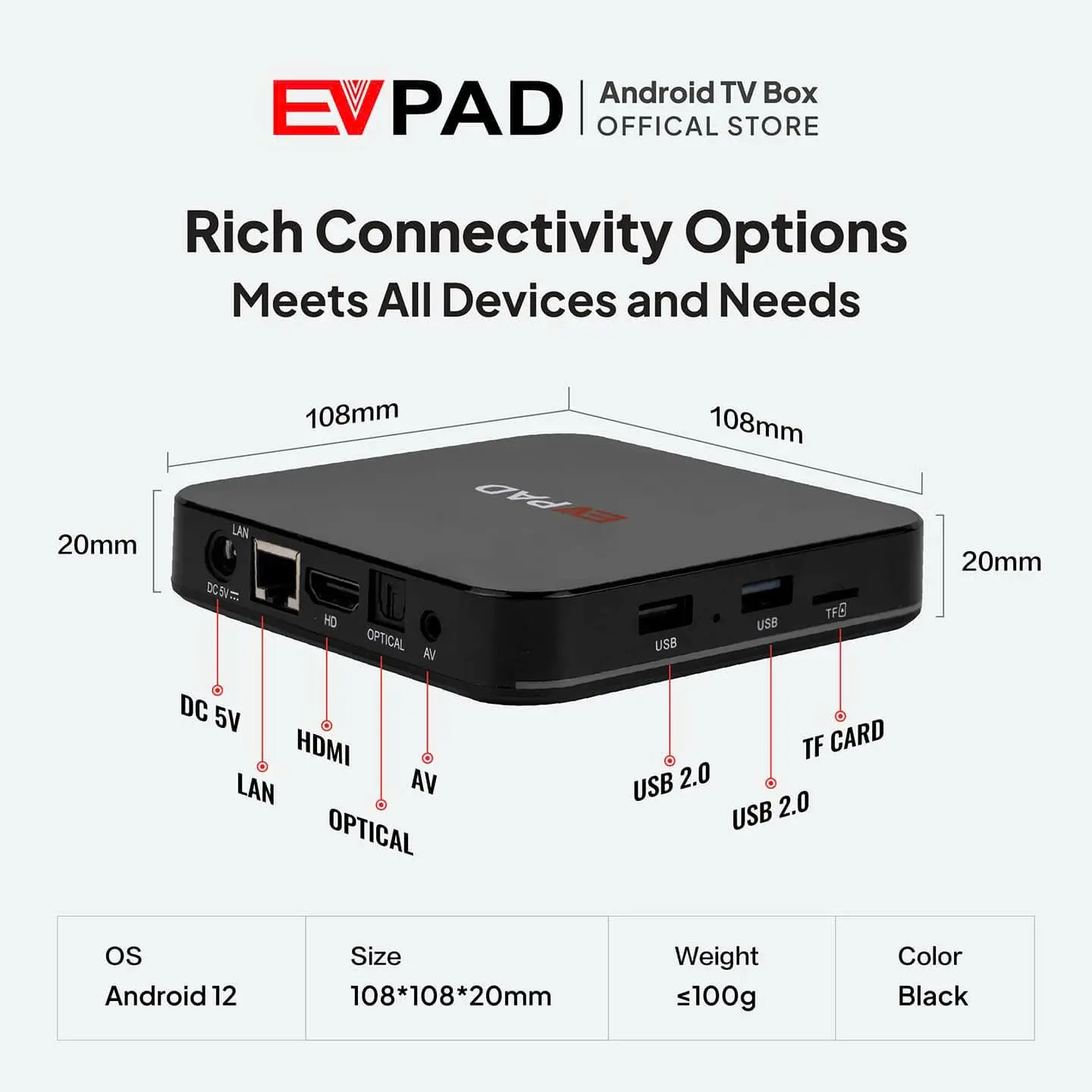 EVPAD 11P Android TV Box (International Version) EVPAD 11P Android TV Box (International Version) - Image 5