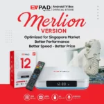 EVPAD 12P Android TV Box Merlion（シンガポール版）