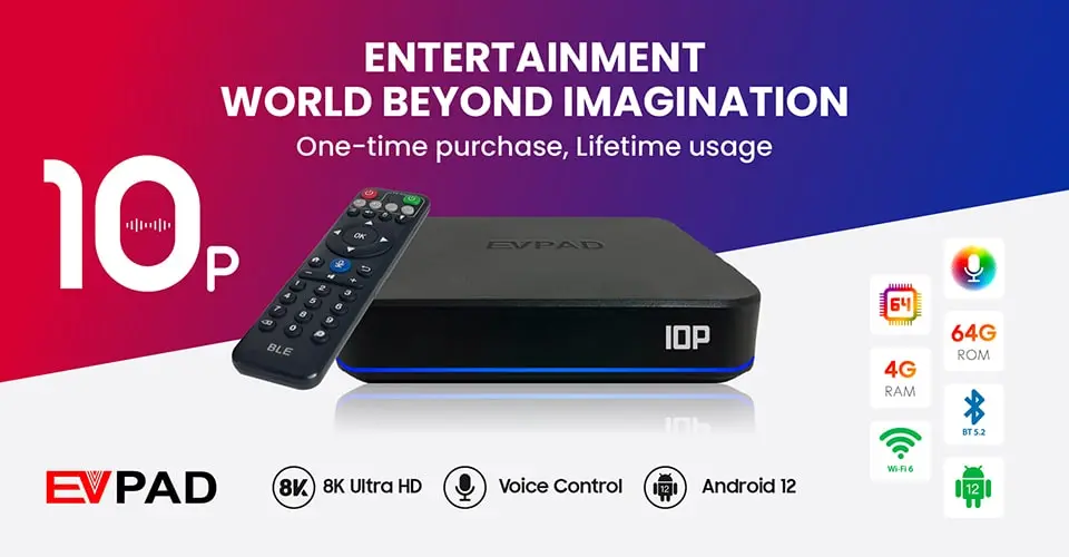 EVPAD 10P Android TV Box (Malaysia Version)