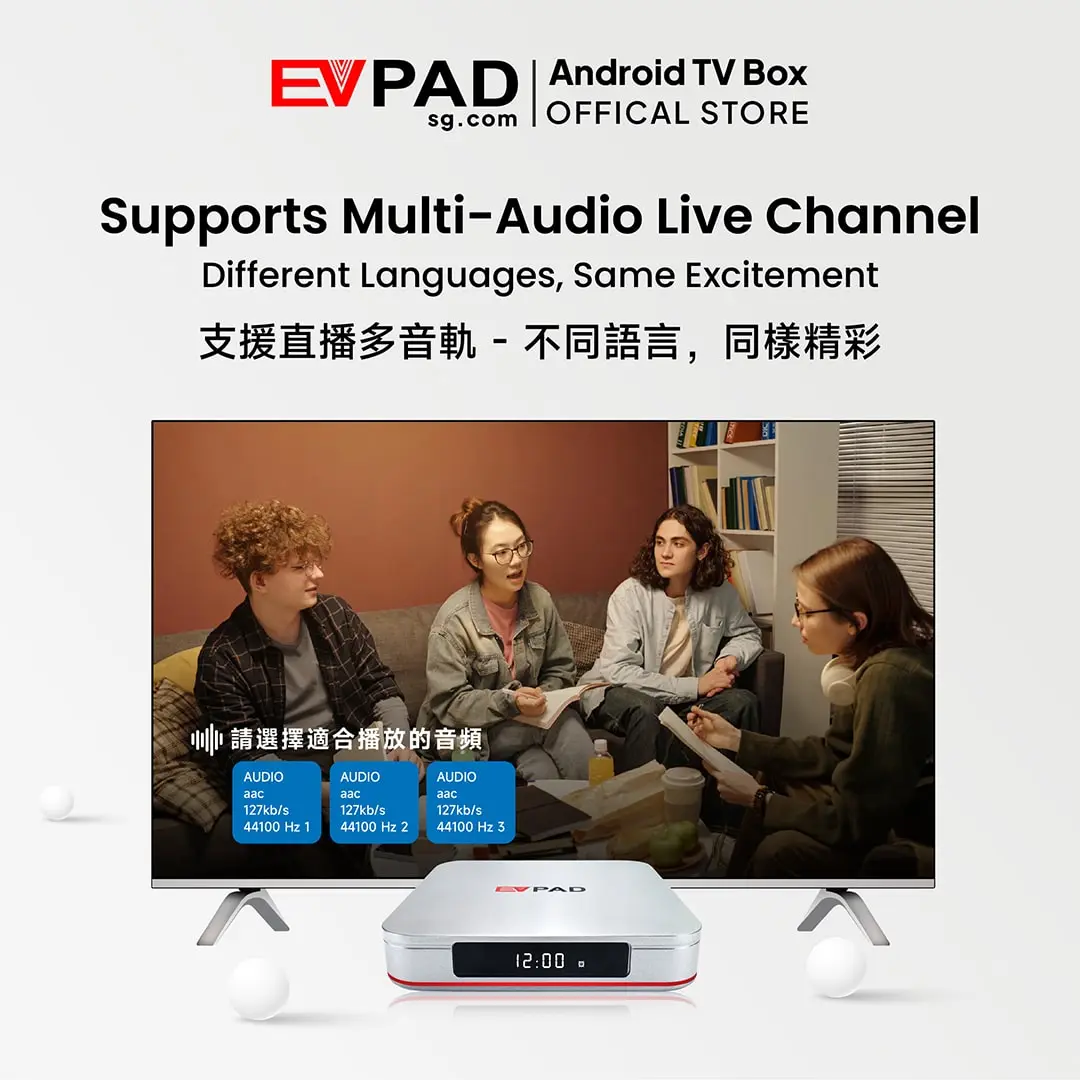 EVPAD 12S Android TV Box (International Version) EVPAD 12S Android TV Box (International Version) - Image 7