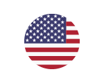 美国国旗,代表 EVPAD 在美国的可用性。
