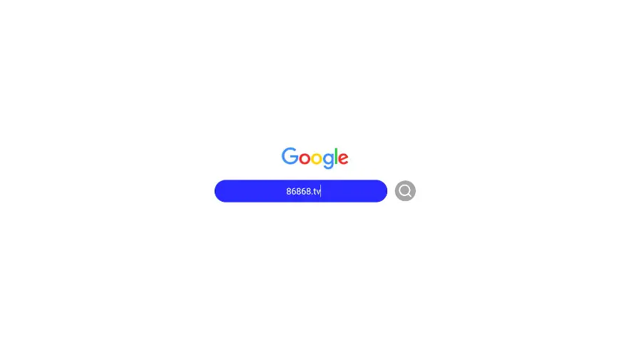 EVPAD 12 Privacy-Focused Entertainment: Flexible Control for Family-Friendly Use Entering 86868.tv in Google search on EVPAD browser