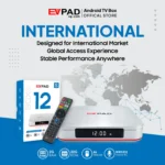 EVPAD 12S Android TVボックス（国際版）