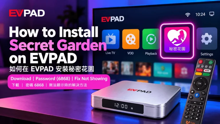首頁 - EVPAD 電視盒官方商店 EVPAD《秘密花園》應用程式